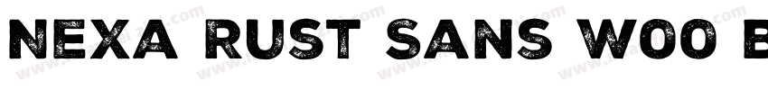 Nexa Rust Sans W00 Blac字体转换
